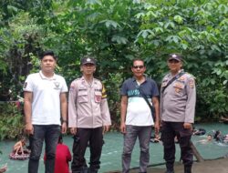 Polsek Penukal Abab Lakukan Pengamanan Di Objek Wisata Pemandian Paye Biru