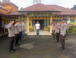 Apel Pagi dan Halal Bihalal di Polsek Talang Ubi: Penegasan Disiplin dan Kesiapsiagaan Pasca Idul Fitri