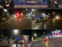 57 Personel Gabungan Dari Tim UKL III Polres PALI Menggelar Razia Terpadu