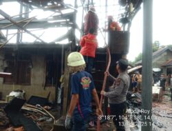 Satu Rumah Di Lunas Jaya di Lalap Sijago Merah