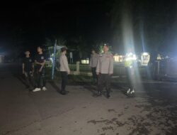Polsek Tanah Abang Gelar Razia Malam, Ciptakan Situasi Aman dan Kondusif di Wilayah Hukum