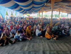 Halal Bihalal dan Syukuran Kemenangan Budi Hoiru, S.Hi Digelar Meriah di Kecamatan Abab