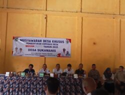 Musyawarah Desa Suka Manis Bentuk Koperasi “Merah Putih”, Dorong Kemandirian Ekonomi Masyarakat