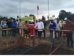 Wabup PALI Sidak Ke PT.BSP,Iwan Tuaji,S.H Minta Hentikan Sementara Aktifitas
