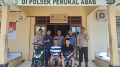 Polsek Penukal Abab Ungkap Kasus Curanmor TO OPS SIKAT I MUSI 2025: Dua Tersangka Diringkus, Barang Bukti Diamankan