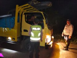 Polsek Tanah Abang Gelar Razia Malam Hari, Tegas Berantas Gangguan Kamtibmas