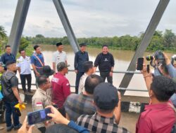 Gubernur Sumsel Tinjau Lokasi Peningkatan Jalan dan Jembatan Sungai Lematang: Proyek Strategis untuk Konektivitas Muara Enim–PALI