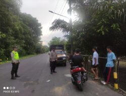 Polsek Penukal Abab Menggelar patroli rutin