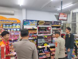Polsek Talang Ubi Menggelar Apel Malam Dilanjutkan Patroli rutin