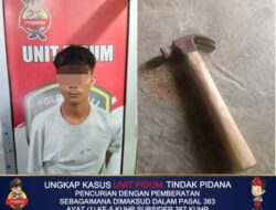 BERAKHIR DI TANGAN BERUANG HITAM”: SATRESKRIM POLRES PALI CIDUK PELAKU CURAT YANG BOBOL RUMAH LEWAT ATAP