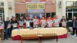 Polres PALI Gelar Konferensi Pers Hasil Pelaksanaan Operasi Sikat Musi I Tahun 2025