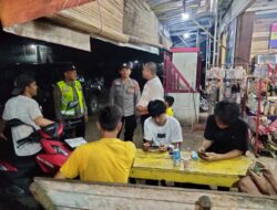 Polsek Tanah Abang Kegiatan Apel Malam Dilanjutkan Patroli Intensif