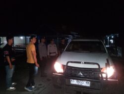 Polsek Tanah Abang Melaksanakan kegiatan Kepolisian Rutin Yang Ditingkatkan
