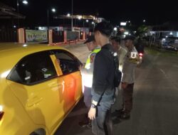 POLSEK TALANG UBI GELAR KRYD, CIPTAKAN SITUASI KAMTIBMAS YANG KONDUSIF DI WILAYAH HUKUM TALANG UBI
