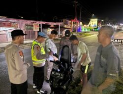 Polsek Talang Ubi Gencarkan KRYD, Antisipasi 3C dan Gangguan Kamtibmas