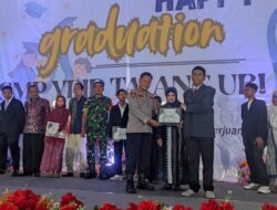 Polri dan Pendidikan Bersinergi: Wakapolsek Talang Ubi Hadiri Wisuda SMP YPIP, Dorong Generasi Tangguh dan Visioner