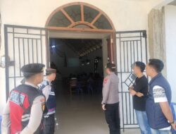 POLISI AMANKAN RANGKAIAN KEGIATAN IBADAH KENAIKAN ISA ALMASIH DI WILAYAH TALANG UBI, SEMUA BERJALAN AMAN DAN KHIDMAT