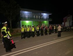 Tim UKL 1 Polres PALI Menggelar KRYD Berupa Razia Terpadu Di Kawasan Strategis