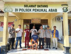 Tim Srigala Polsek Penukal Abab Berhasil Tangkap Pelaku Curat dalam Operasi Sikat I Musi 2025