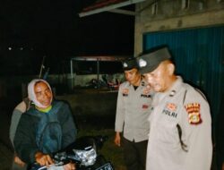 Polsek Tanah Abang Melaksanakan Kegiatan Apel Malam Dilanjutkan Patroli Skala Terbatas