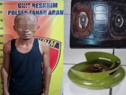 POLSEK TANAH ABANG UNGKAP KASUS CURAT, PELAKU DIAMANKAN BERSAMA BARANG BUKTI