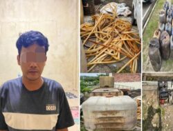 Polres PALI Bongkar Sindikat Pencurian Minyak Kondensat Milik Pertamina