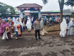 Pastikan Kelancaran Sholat Idul Adha 1446 H Polsek Tanah Abang Lakukan Pengamanan