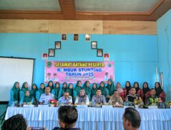 Pemerintah Desa Tanah Abang Selatan Menggelar Kegiatan Rembuk Stunting