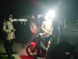 Tingkatkan KRYD, Polsek Penukal Utara Gelar Razia Terpadu Cegah 3C dan Pekat