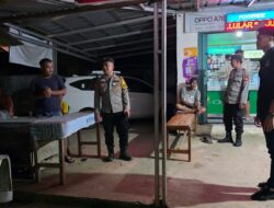 Wujudkan Situasi Aman dan Tertib, Polsek Talang Ubi Gencarkan KRYD