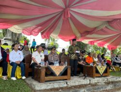 Polres PALI Amankan Kejuaraan Bola Voli Antar Pelajar SMP/MTS