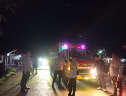 Polsek Tanah Abang Gelar Razia Terpadu dan SOC Sabtu Malam, Antisipasi Gangguan Kamtibmas