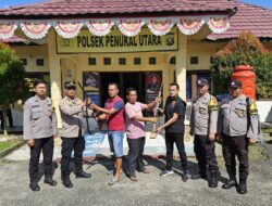 Dukung Operasi Senpi Musi 2025, Warga Serahkan Dua Pucuk Senjata Api Rakitan ke Polsek Penukal Utara