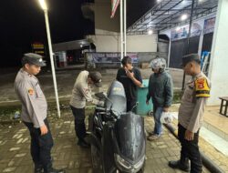 Polsek Talang Ubi Laksanakan KRYD: Cegah 3C, Pekat, dan Gangguan Kamtibmas, Wujudkan Wilayah Aman dan Tertib