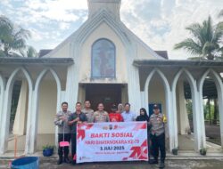 Polsek Talang Ubi Gelar Bakti Sosial di Tempat Ibadah, Wujud Nyata Kepedulian Polri Sambut Hari Bhayangkara ke-79