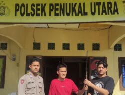 Wujudkan Kamtibmas Kondusif, Polsek Penukal Utara Terima Penyerahan Sukarela Senpi Rakitan dari Warga