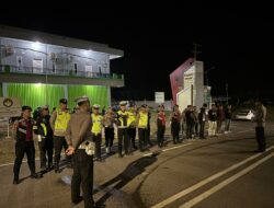 Polres PALI Gelar Razia Terpadu UKL I: 52 Personel Dikerahkan, Wujudkan Keamanan dan Ketertiban di Malam Hari