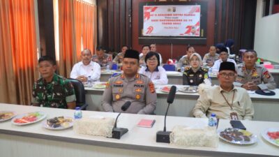 Polres PALI Gelar Doa Bersama Lintas Agama Peringati HUT Bhayangkara ke-79,Momentum Perkuat Persatuan dan Spirit Pengabdian