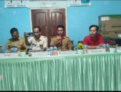 Sosialisasi  Penanggulangan Bencana Di Desa Tanah Abang Utara Resmi Di Gelar
