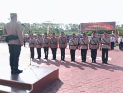 Kapolres PALI Pimpin Upacara Sertijab Sejumlah Pejabat Utama
