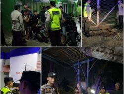 Dibawah Komando AKP Ardiansyah,Polsek Talang Ubi Terus Gencarkan KRYD