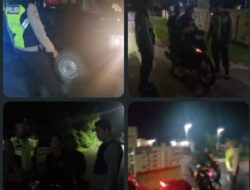 Polsek Penukal Utara Gelar Razia Malam: Sasar Remaja Nongkrong dan Pengendara Tak Lengkap