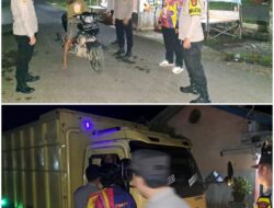 Polsek Tanah Abang Gelar Razia Malam Minggu, Wujudkan Kamtibmas yang Aman dan Kondusif