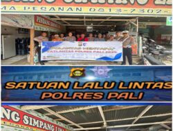 Satlantas Polres PALI Gelar “Polantas Menyapa” Ngopi Bareng Sopir,”Bangun Kesadaran Lalu Lintas yang Humanis dan Visioner”.