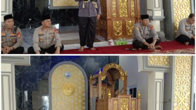 BINROHTAL RUTIN, POLRES PALI PERERAT SILATURAHMI DAN KUATKAN SPIRITUALITAS PERSONEL