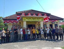 Polsek Tanah Abang Gelar Pertemuan Strategis Bersama Seluruh Kades Bahas Program Ketahanan Pangan 1 Desa 1 Hektar