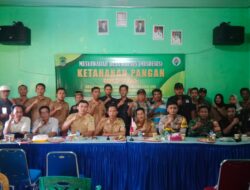 BHABINKAMTIBMAS POLSEK TALANG UBI HADIRI MUSYAWARAH DESA KHUSUS KETAHANAN PANGAN DI SEMANGUS