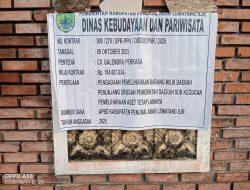 Pihak Pemborong Diduga Kangkangi Aturan, Papan Proyek Baru Terpasang Setelah Pekerjaan Berjalan Hampir Seminggu, Warga Pertanyakan Transparansi