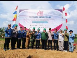 Bupati PALI Wujudkan Ekonomi Kerakyatan, Peletakan Batu Pertama Pergudangan dan Gerai Koperasi Desa Simpang Tais Resmi Dimulai