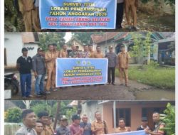 Survei Titik Lokasi Pembangunan Tahun Anggaran 2026  Desa Tanah Abang Selatan